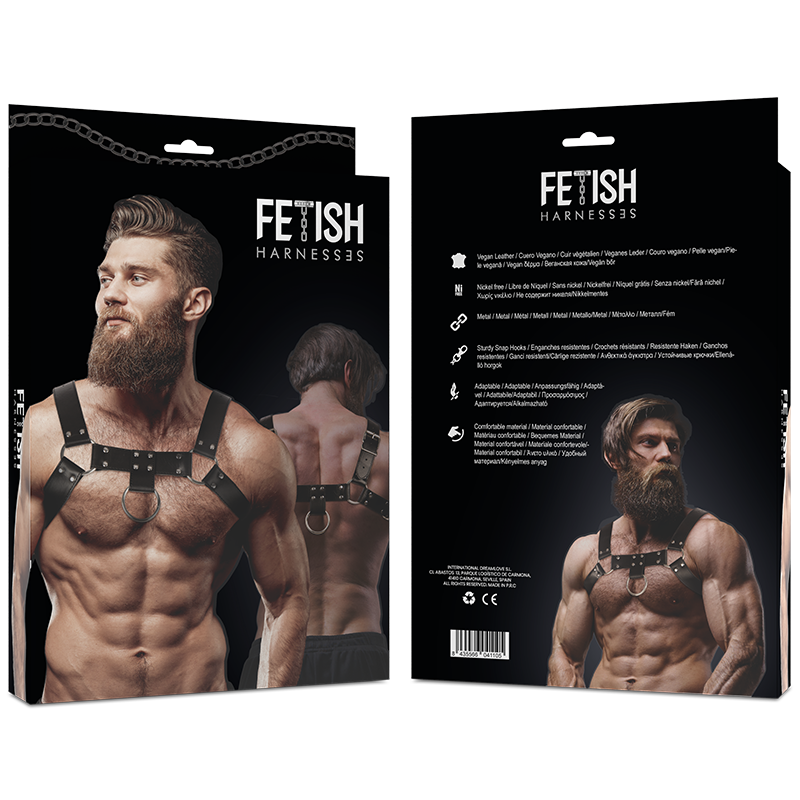Comprar Noxtic Arnés Ecopiel Pecho Hombre – Diseño Moderno Para Resaltar La Figura Masculina-Noxtic