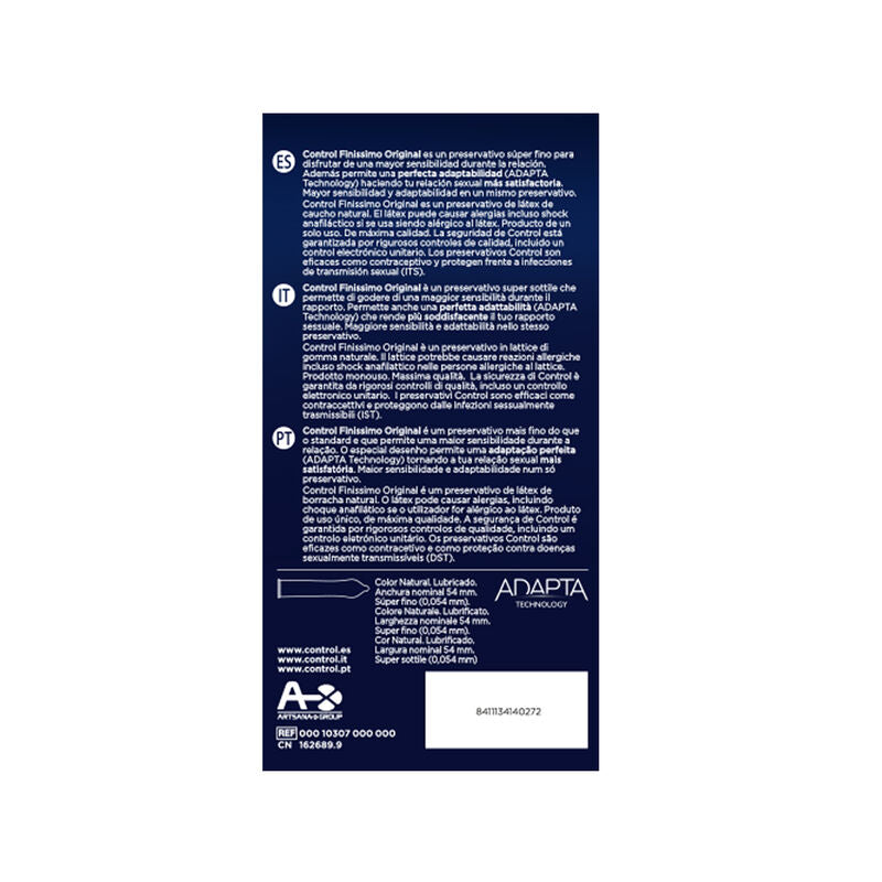 Comprar CONTROL Finisimo Preservativos 24 Unidades – Ultra Finos Para Máxima Sensibilidad Y Placer Intimo-PRESERVATIVOS-Noxtic