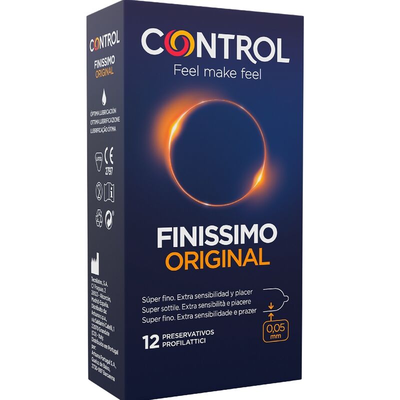 Comprar CONTROL Finísimo Preservativos 12 Unidades – Sensación Ultra Fina Para Mayor Conexión Intima-PRESERVATIVOS-Noxtic