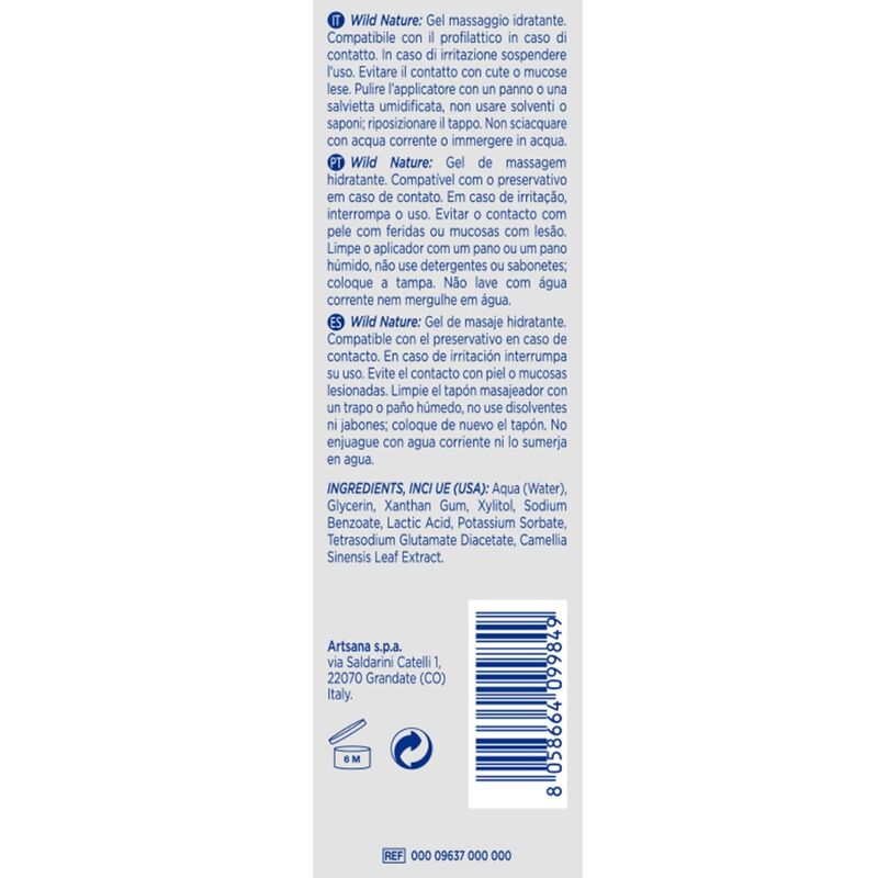 Comprar CONTROL Wild Nature Gel Masaje 3 En 1 200 Ml – Gel Natural Para Bienestar Sensorial-Noxtic