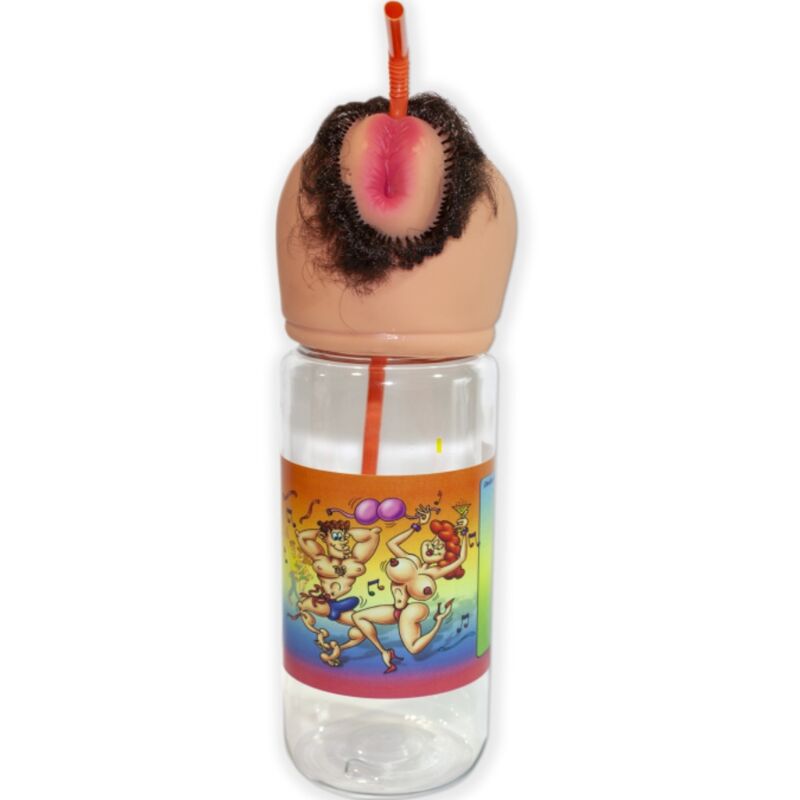 Comprar Diablo Picante Labios Frasco Boob Flesh 750 Ml – Diseño Divertido Para Momentos Especiales-Noxtic