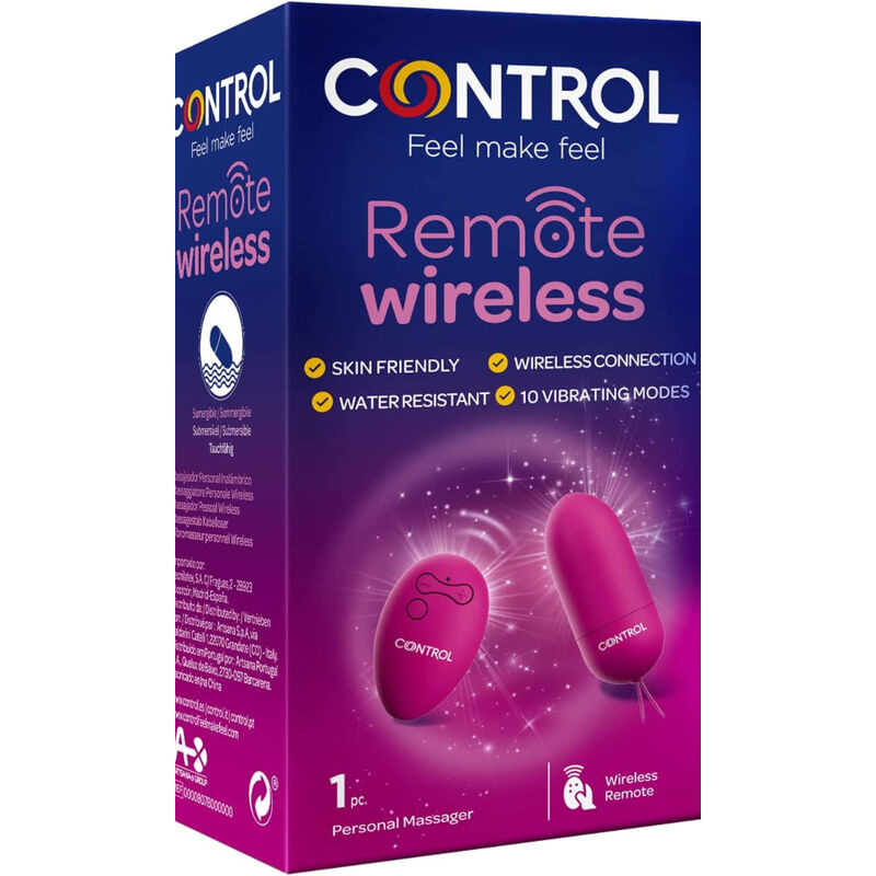 Comprar CONTROL Masajeador Personal Inalámbrico – Estimulador Recargable Con Control Remoto Para Placer Personalizado-Noxtic
