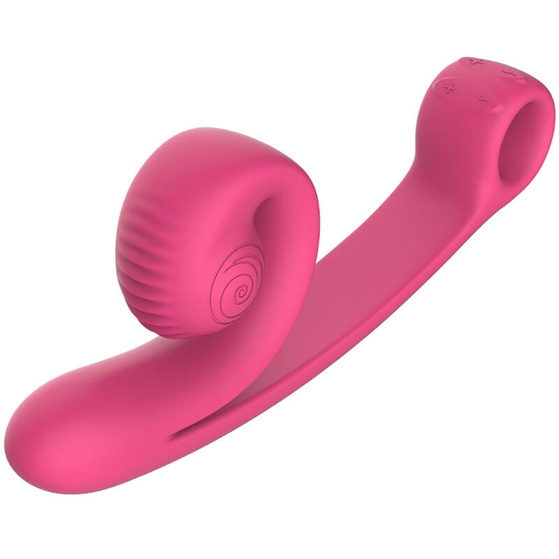 Comprar SNAIL VIBE Curve Vibrador Naranja – Vibrador Recargable Con Silicona Médica Hipoalergénica-Noxtic