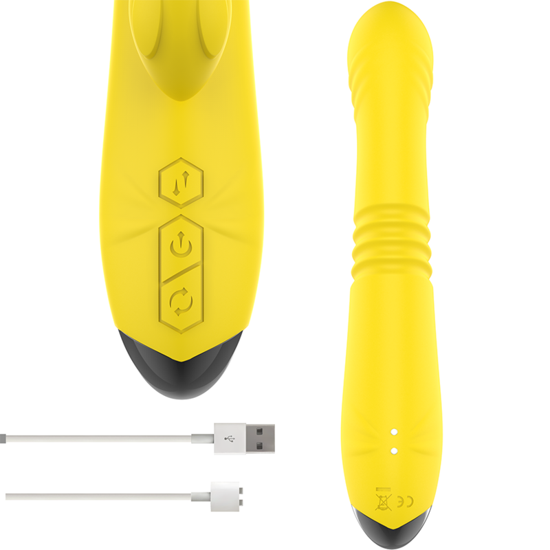Comprar INTENSE Toky Vibrador Multifunción – Estimulación Recargable Con Movimiento Up y Down-Noxtic