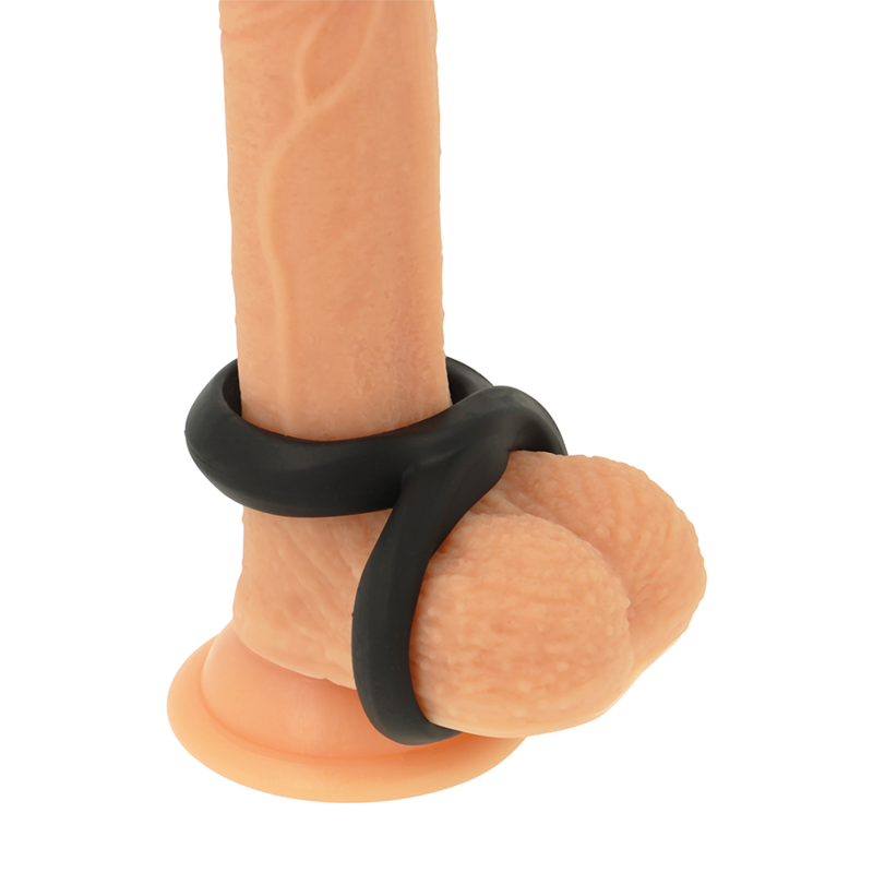 Comprar Powering Anillo Flexible PR12 Negro – Diseño Resistente Para Placer Intenso-Noxtic