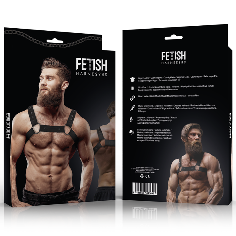 Comprar FETISH Arnés Deportivo Ajustable Neopreno Hombre – Diseño Ergonómico Para Máxima Comodidad-Noxtic