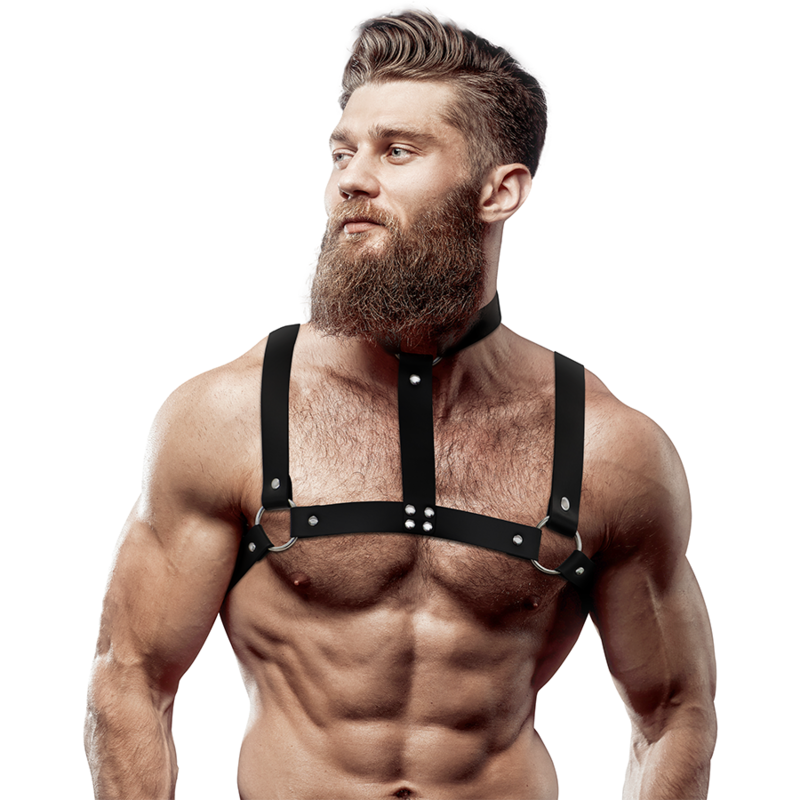 Comprar Fetish Arnés Ajustable Ecopiel Para Pecho – Diseño Ergonómico Que Realza La Figura Masculina-Noxtic