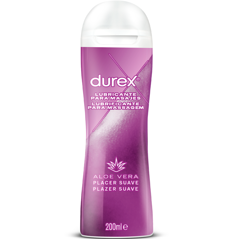 Comprar DUREX Play 2 en 1 Lubricante Íntimo y Masaje Aloe Vera – Suave y Sedoso Para Uso Corporal Diario-Noxtic