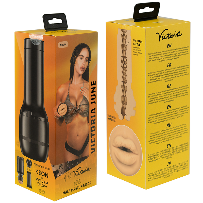 Comprar KIIROO Feel Victoria June Boca – Juguete Con Diseño Realista Para Experiencias Placenteras-Noxtic