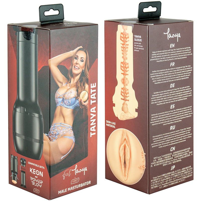 Comprar KIIROO Feel Tanya Tate Stars Collection – Stroker Con Diseño Innovador Para Placer Intenso-Noxtic