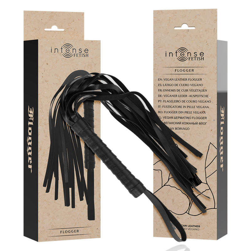 Comprar INTENSE Látigo De Cuero Vegano – Diseño Ético Para Explorar Nuevas Sensaciones-Noxtic