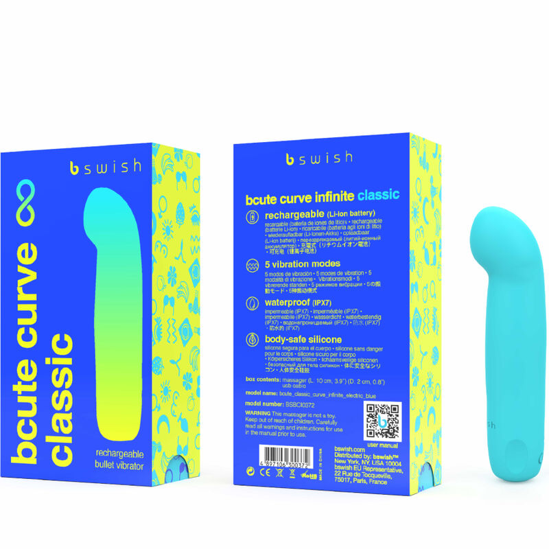 Comprar B SWISH Bcute Curve Infinite Classic – Vibrador Recargable Con Diseño Ergonómico De Silicona-Noxtic