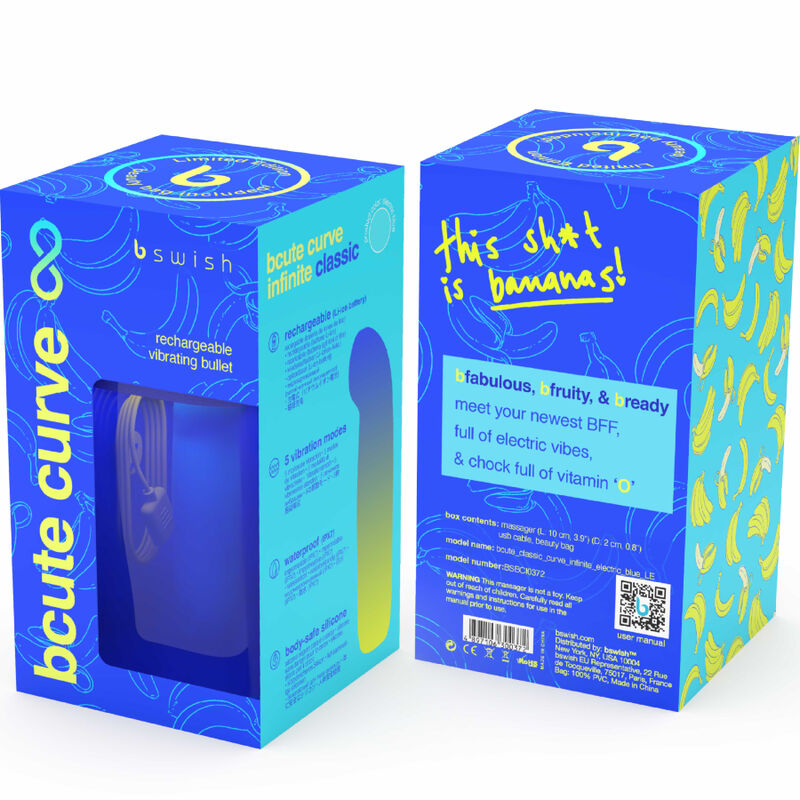 Comprar B SWISH Bcute Curve Infinite Classic Edición Limitada – Vibrador Recargable Con Diseño Ergonómico De Silicona-Noxtic