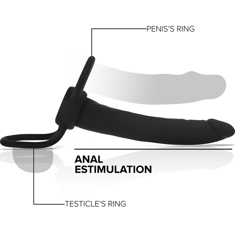 Comprar MYTHOLOGY Cobi Onyx Accomodator – Diseño Ergonómico En Silicona Hipoalergénica Para Confort Sensorial-Noxtic