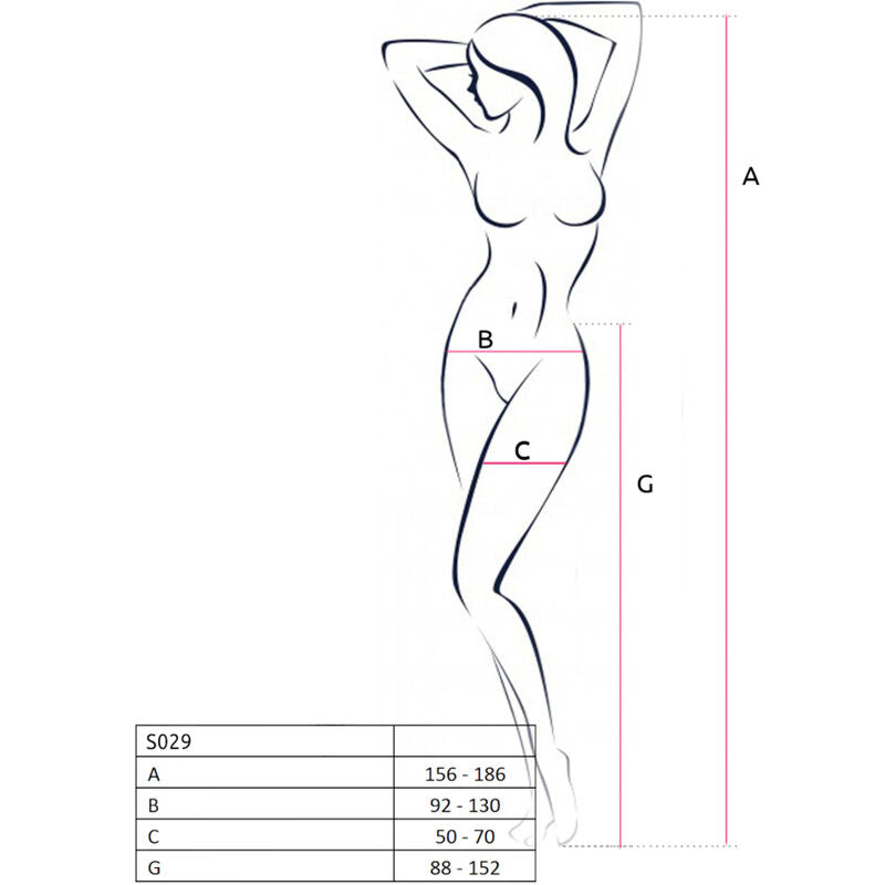 Comprar PASSION S029 Medias Con Ligüero Negro Talla Única – Elegante Diseño Que Realza Tu Silueta-Noxtic