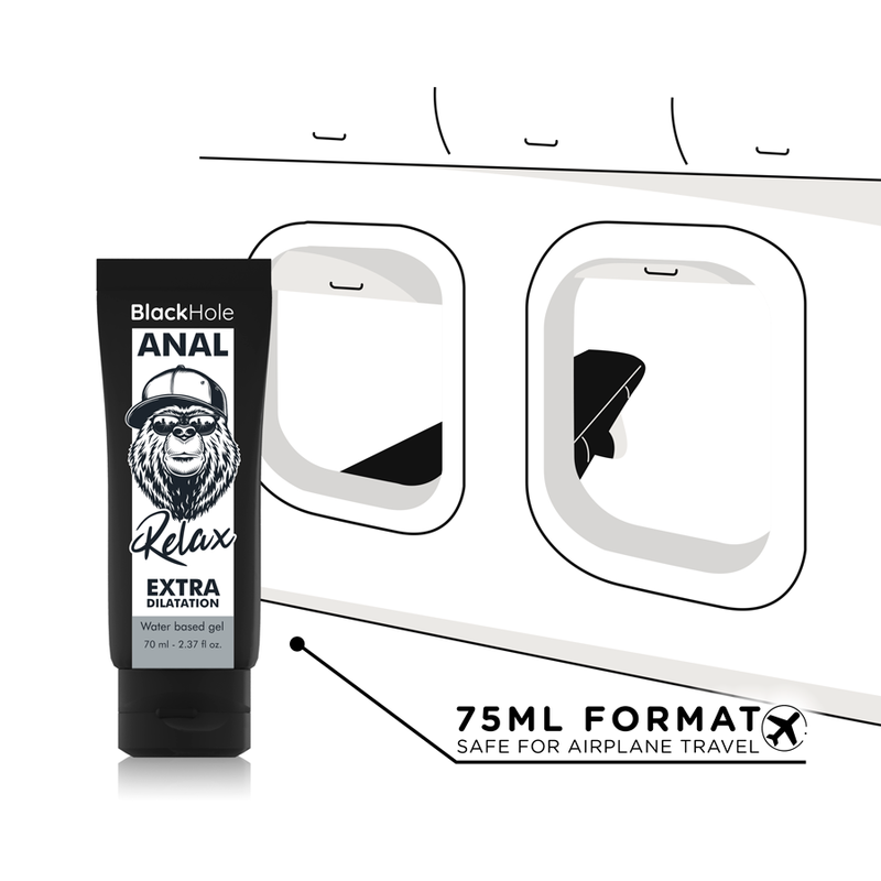 Comprar BLACK HOLE Gel Base Agua 70 ML – Lubricante Anal Hidratante Para Placer Confiable-Noxtic