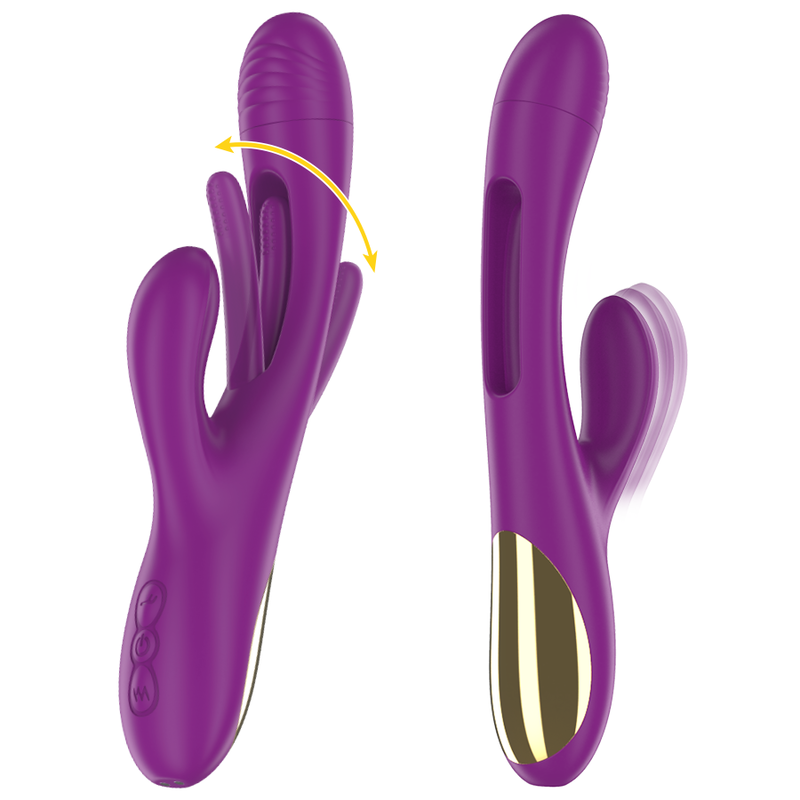 Comprar INTENSE Apolo Vibrador Multifunción Morado – Recargable Con 7 Modos De Vibración Y Diseño Elegante-Noxtic