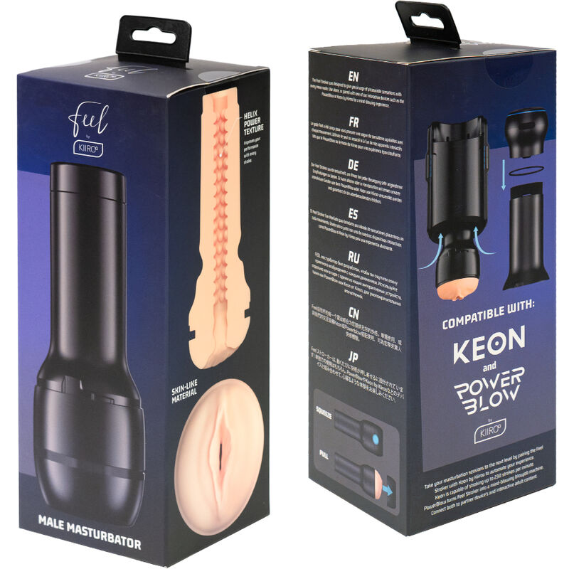 Comprar KIIROO Feel Stroker Genérico – Material Realista Para Sensaciones Placenteras-Noxtic