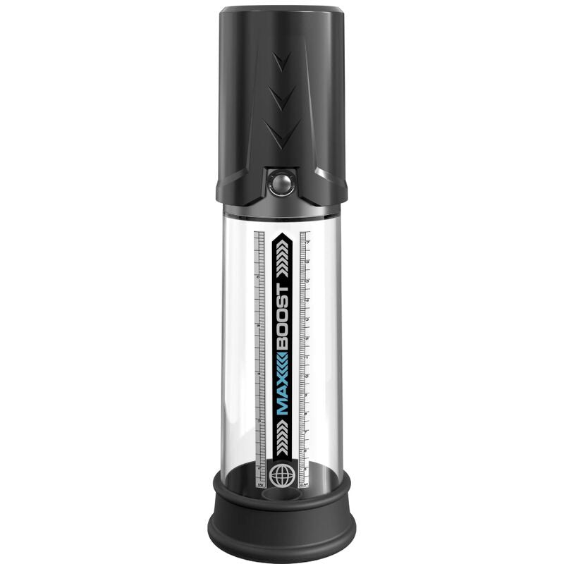 Comprar PUMP WORX Bomba De Erección Max Boost Negro – Potenciador De Placer Con Diseño Innovador-Noxtic