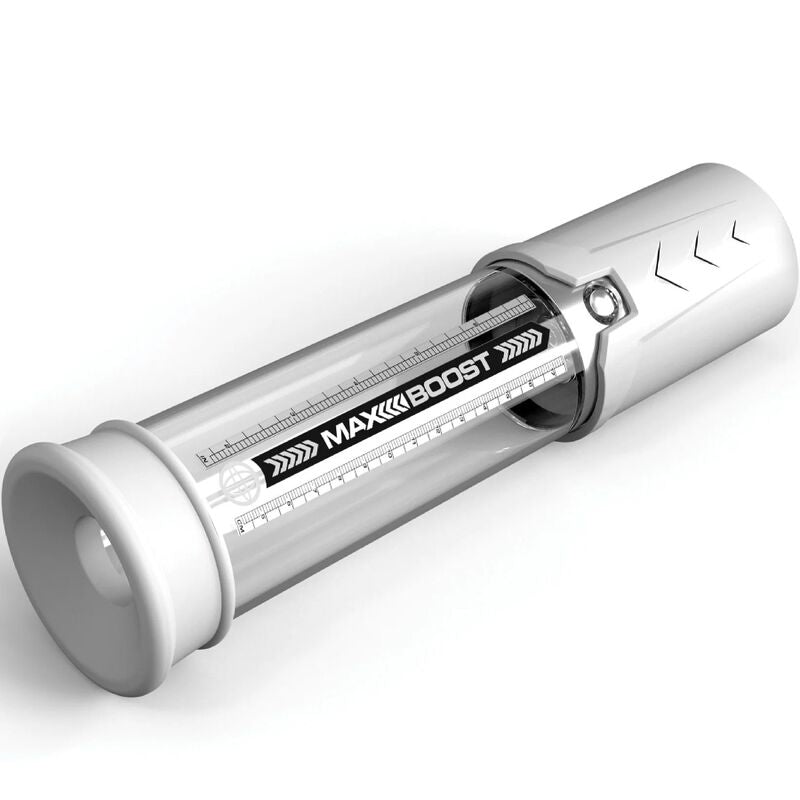 Comprar PUMP WORX Bomba De Erección Max Boost Blanco – Diseño Innovador Para Potenciar Tu Rendimiento-Noxtic