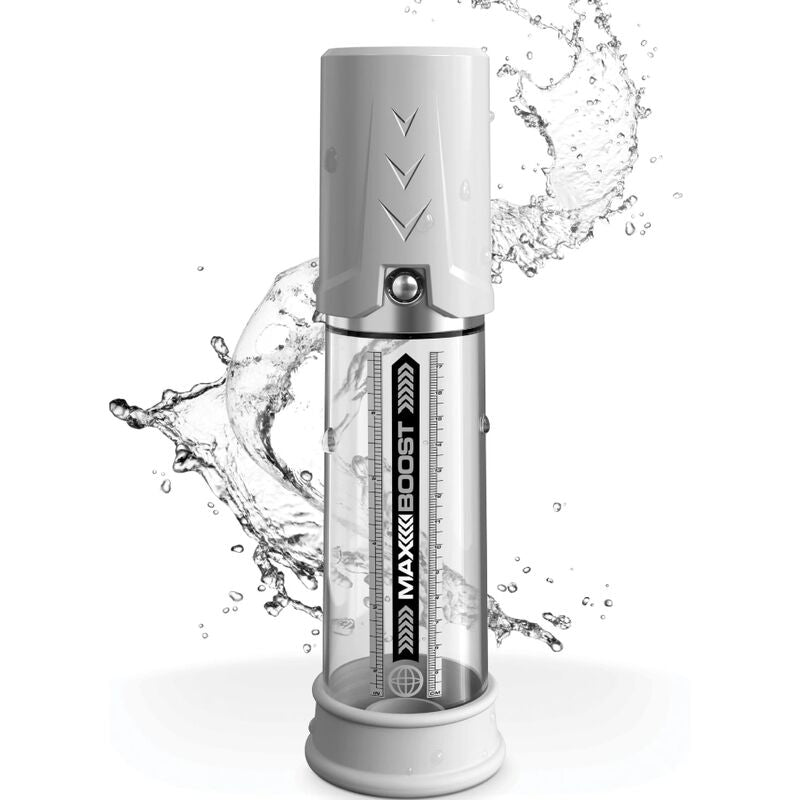 Comprar PUMP WORX Bomba De Erección Max Boost Blanco – Diseño Innovador Para Potenciar Tu Rendimiento-Noxtic