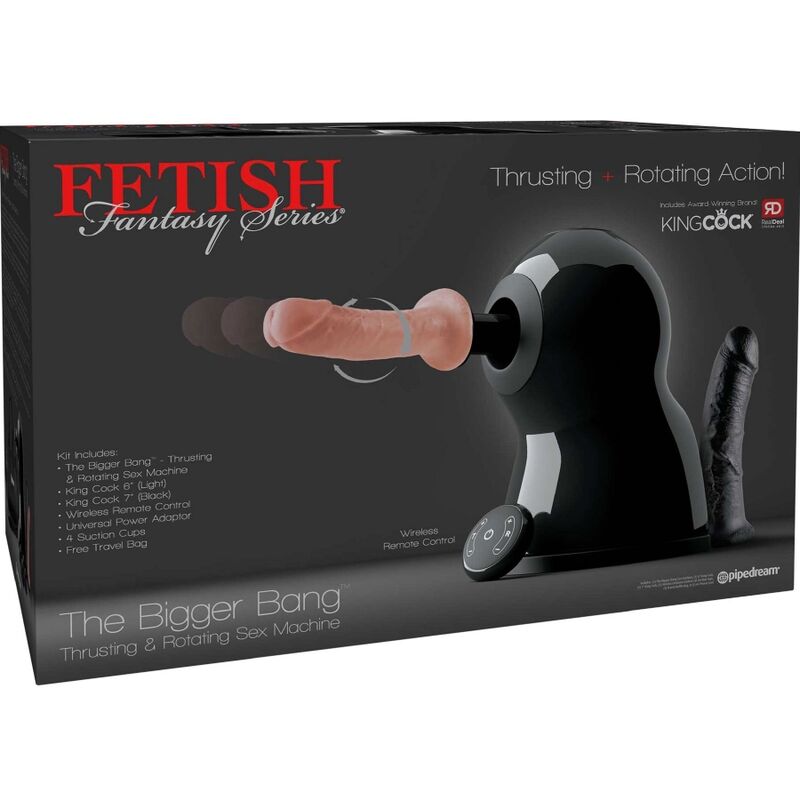 Comprar Fetish Fantasy Series Bigger Bang – Máquina Sexual Con Tecnología De Rotación Y Empuje-Noxtic