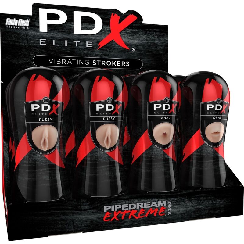Comprar PDX Elite Set Masturbador Stroker 12 Unidades – Variedad Sensacional Para Exploración Intima-Noxtic