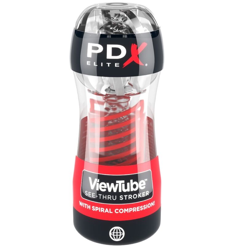 Comprar PDX Elite Viewtube 2 – Masturbador Transpirable Con Compresión Espiral Para Placer Único-Noxtic