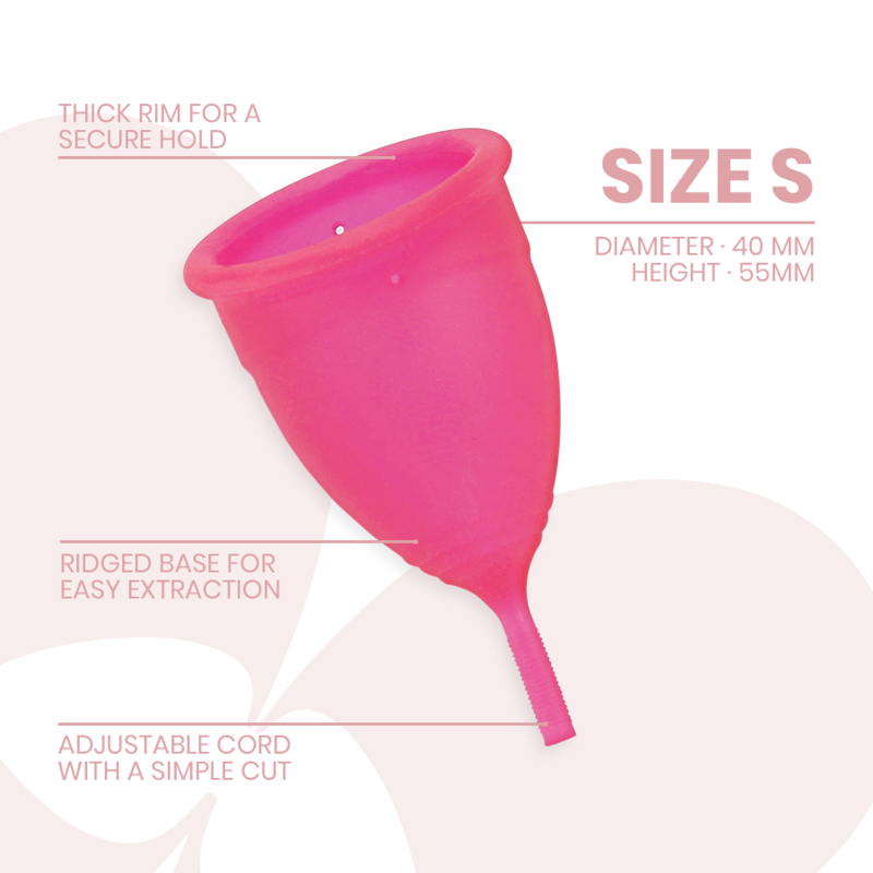 Comprar INTIMICHIC Copa Menstrual Talla S – Silicona Médica Reutilizable Para Comodidad Diaria-Noxtic