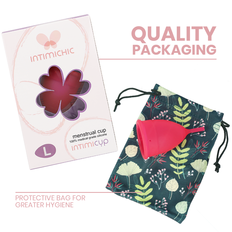 Comprar Intimichic Copa Menstrual Talla L – Reutilizable Con Silicona Médica Para Comodidad Diaria-Noxtic