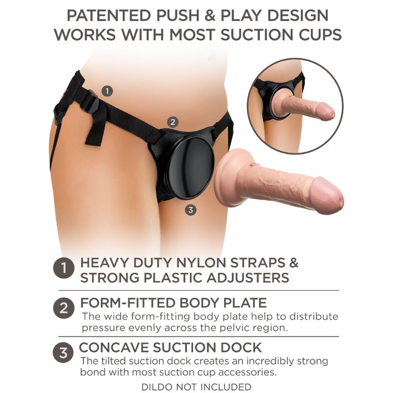 Comprar KING COCK Élite Arnés Ajustable – Diseño Confortable Ideal Para Principiantes-Noxtic