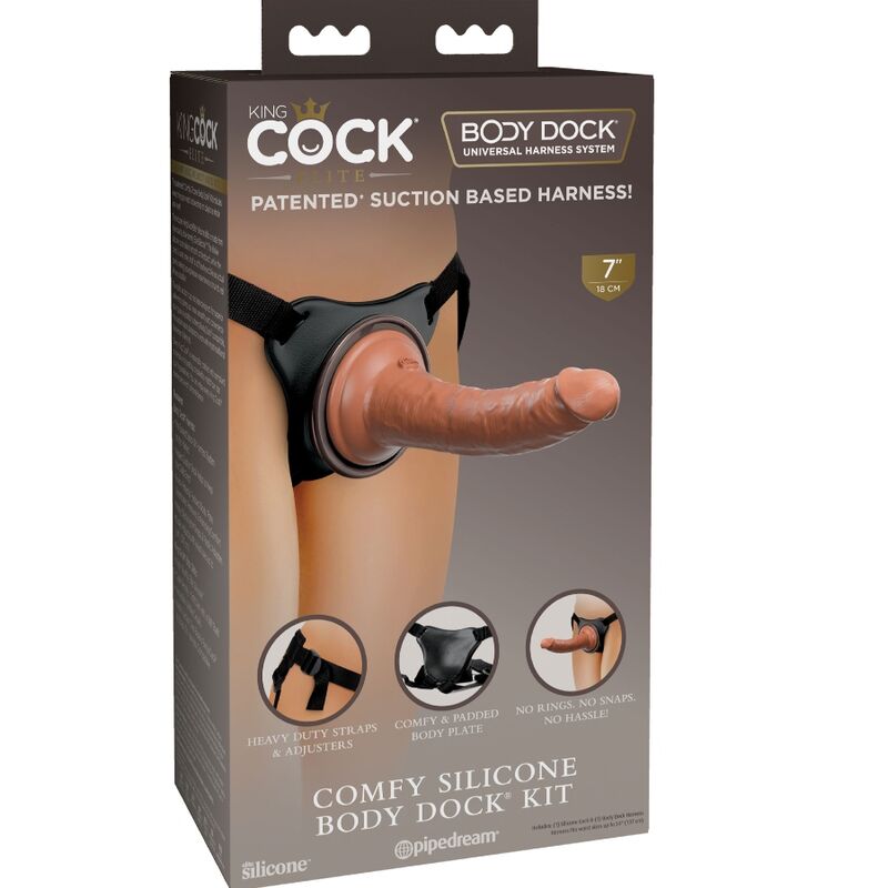 Comprar KING COCK Élite Arnés Ajustable – Confortable Diseño Sin Anillos Para Placer Personalizado-Noxtic