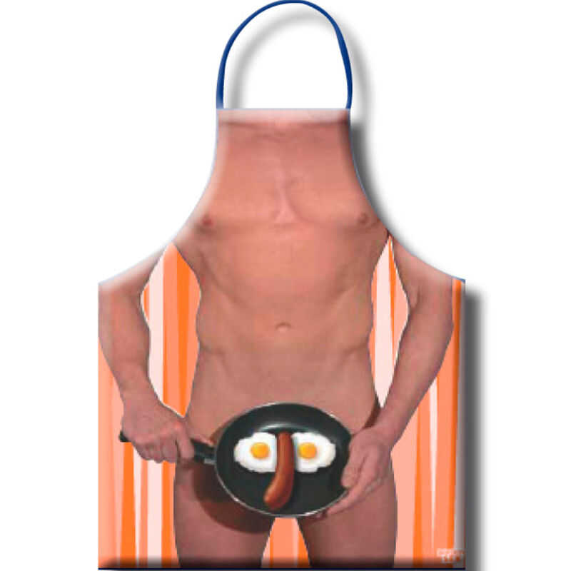 Comprar Diablo Picante Delantal Huevos Fritos Hombre – Diseño Divertido Para Fiestas Temáticas-Noxtic
