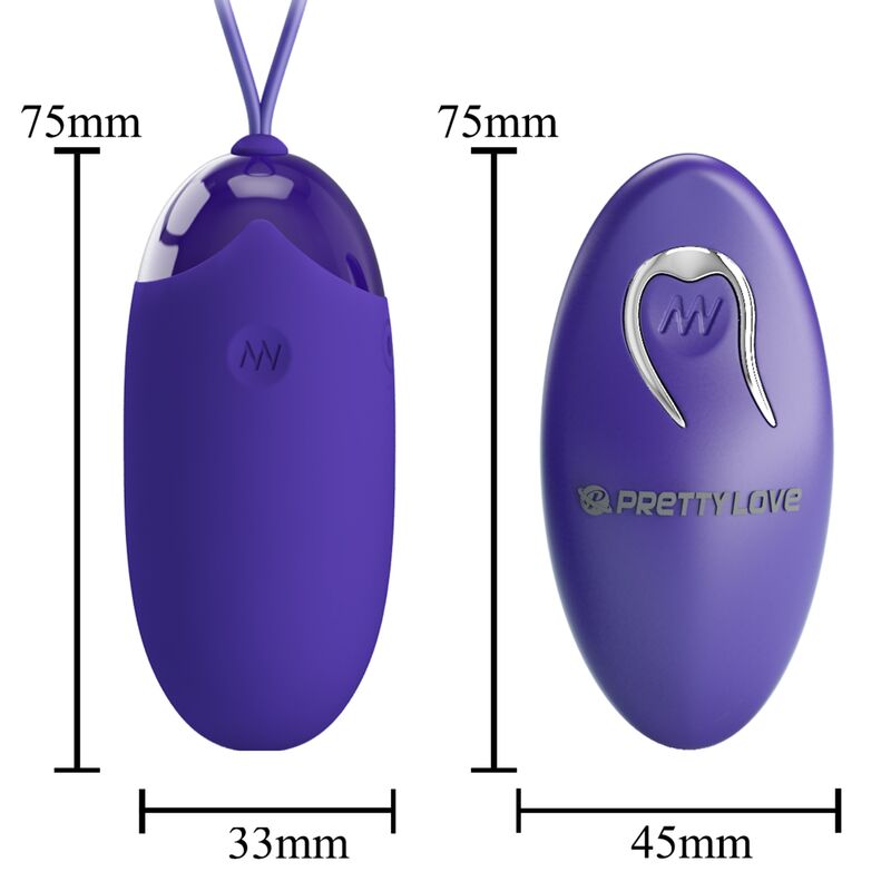 Comprar Pretty Love Berger Youth Huevo Vibrador – Control Remoto Con Diseño Elegante y Versátil-Noxtic