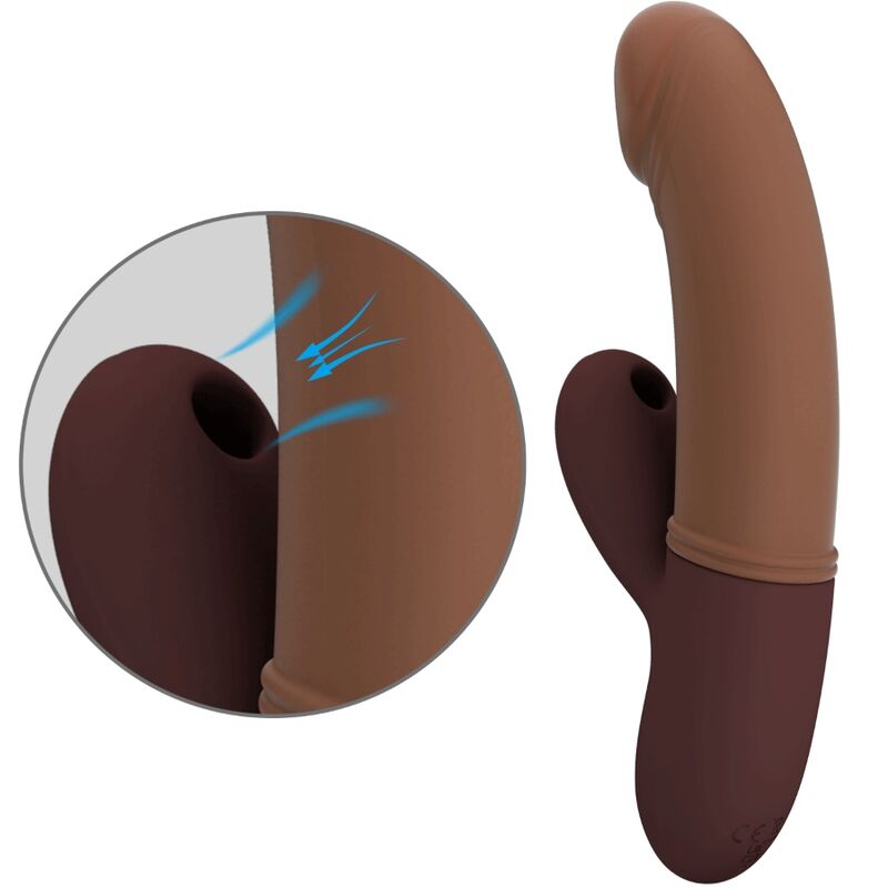 PRETTY LOVE Kane Vibrador Punto G Y Succionador – Estimulador Innovador Con Diseño Ergonómico Para Placer Único
