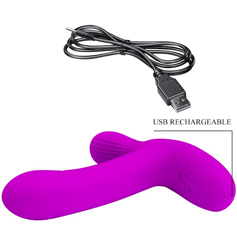 Comprar Pretty Love Geri Masajeador Clitoris Con Control Remoto Rosa – Diseño Curvado Para Placer Personalizado-Noxtic