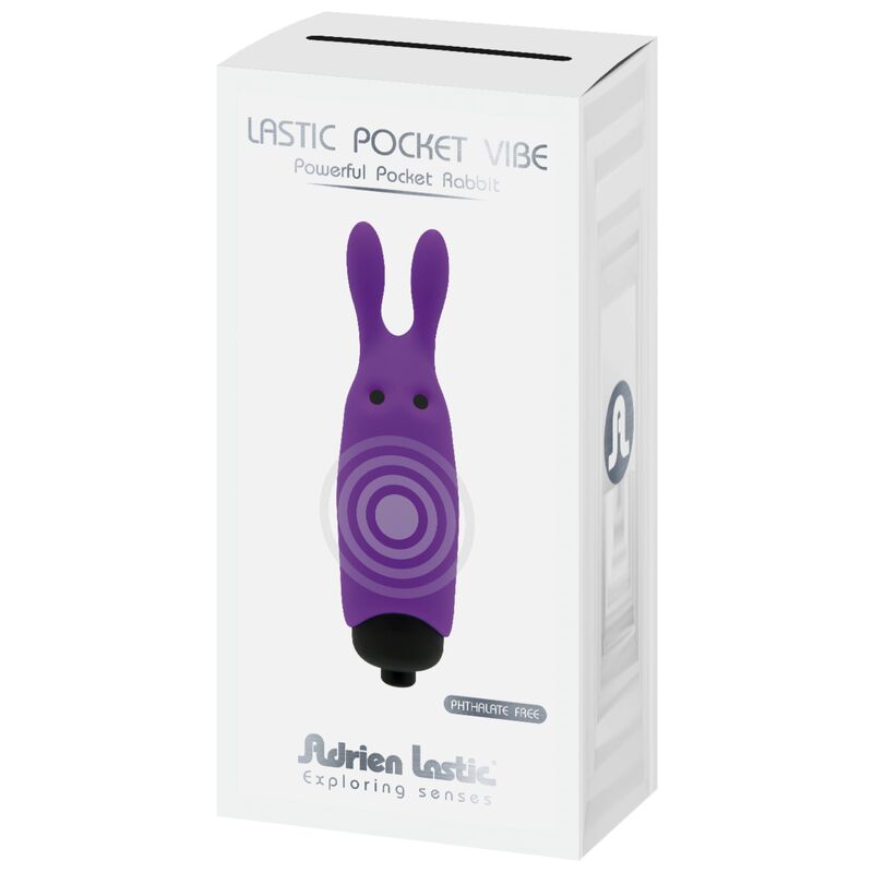 Comprar ADRIEN LASTIC Pocket Vibe Violeta – Vibrador Compacto Con Estimulación Sensorial Intensa-Noxtic