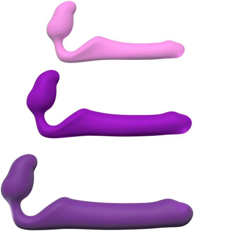 Comprar Adrien Lastic Queens Strap-On Flexible Violeta Talla M – Juguete Erótico De Silicona Médica Con Diseño Sin Correas-Noxtic