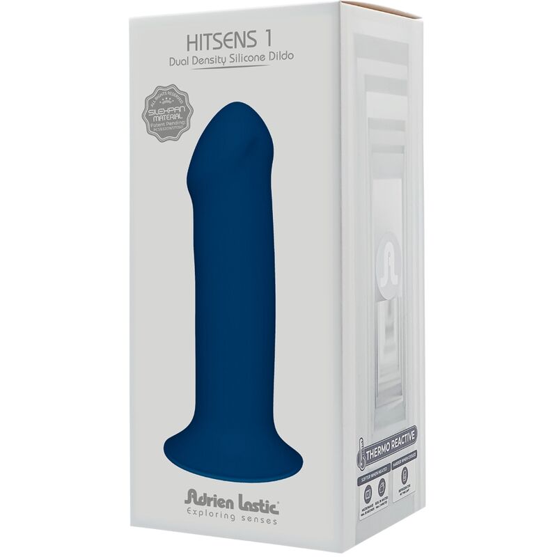 Comprar Adrien Lastic Hitsens 1 Dildo Silicona Azul – Dildo Innovador Con Material Silexpan Para Placer Óptimo-Noxtic
