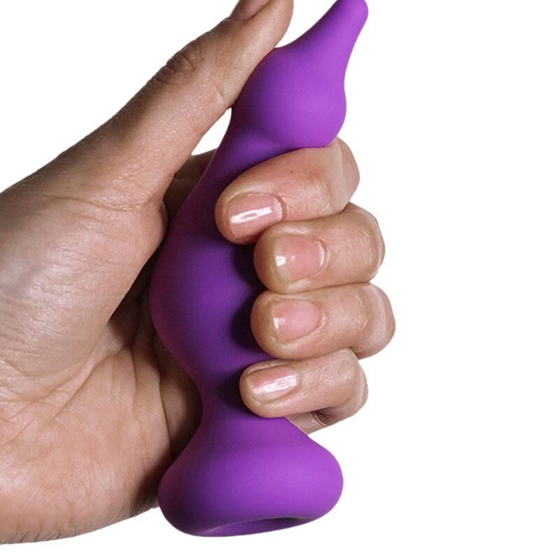 Comprar ADRIEN LASTIC Amuse Plug Anal Violeta Talla M – Silicona Médica Con Tacto Suave De Terciopelo-Noxtic
