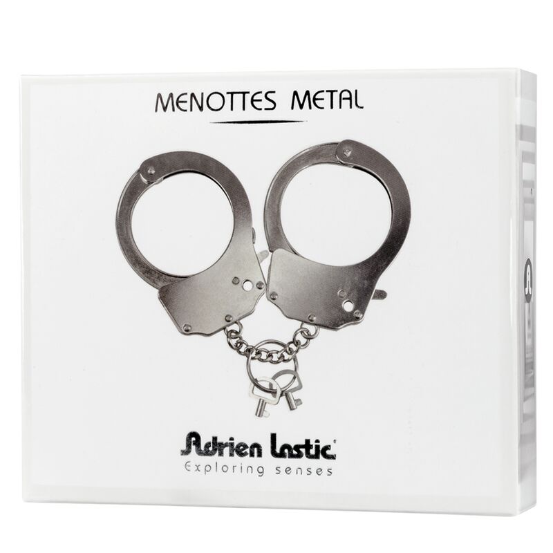 Comprar ADRIEN LASTIC Esposas De Metal – Diseño Sofisticado Para Explorar La Confianza Y La Libertad Sensual-Noxtic