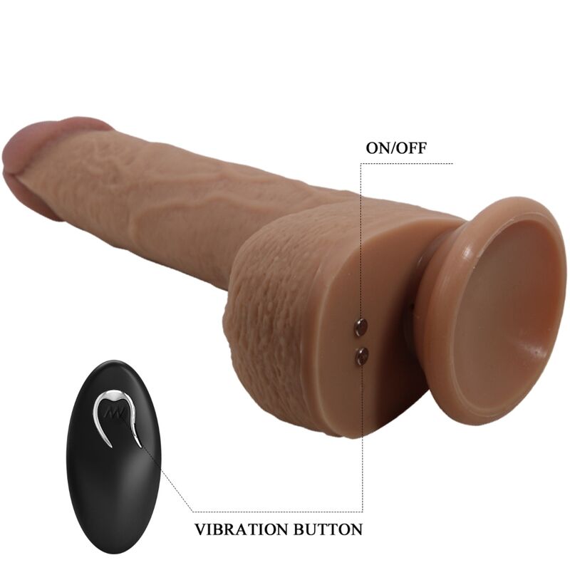 Comprar Pretty Love Tommy Dildo Realista – Vibrador Con Diseño Sofisticado Y Potente Función De Vibración-Noxtic