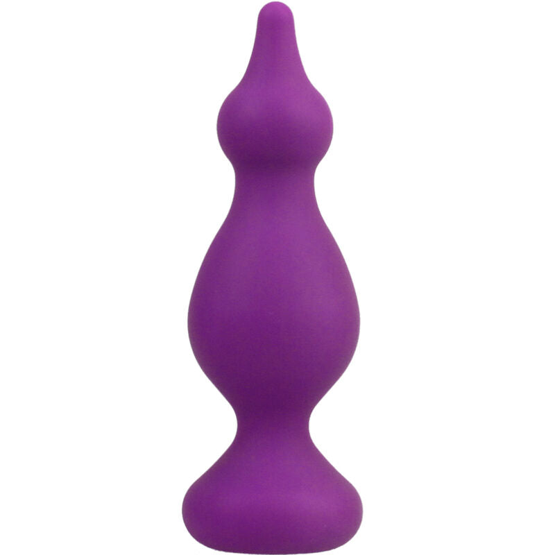 Comprar ADRIEN LASTIC Amuse Plug Anal Violeta Talla M – Silicona Médica Con Tacto Suave De Terciopelo-Noxtic