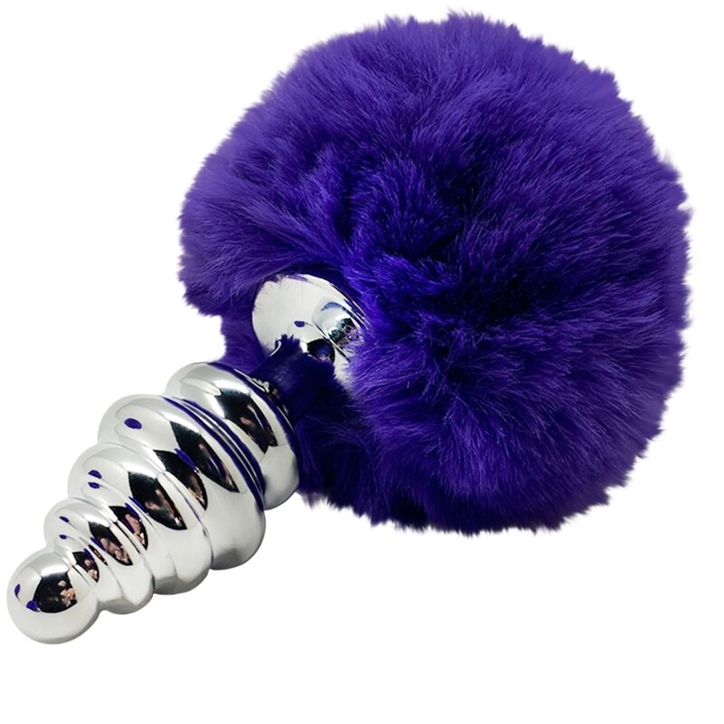 Comprar ALIVE Plug Anal Espiral Metal Violeta Oscuro Talla L – Diseño Elegante Para Exploración Confortable-Noxtic