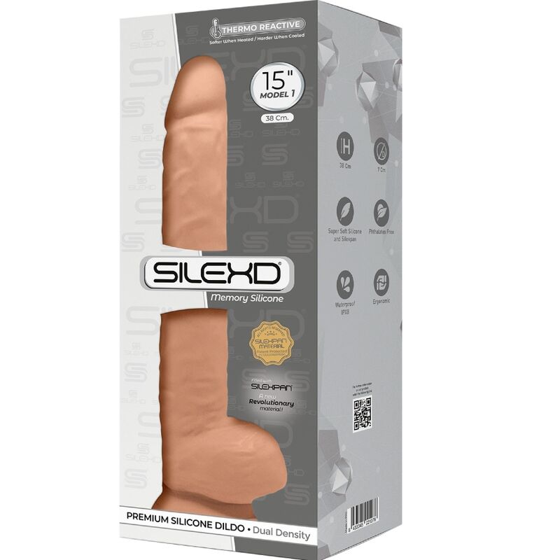 SILEXD Modelo 1 Silicona Premium – Diseño Realista Para Placer Versátil