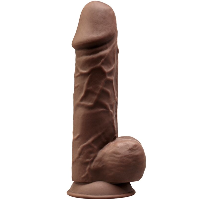 Comprar SILEXD Modelo 1 Silicona Premium Marrón – Diseño Realístico Para Placer Íntimo Confortable-Noxtic
