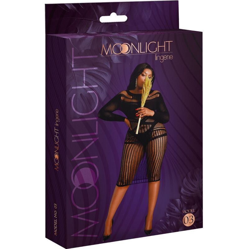 Comprar MOONLIGHT Modelo 3 Vestido Negro Talla Única – Diseño Elegante Para Potenciar Tu Confianza-Noxtic