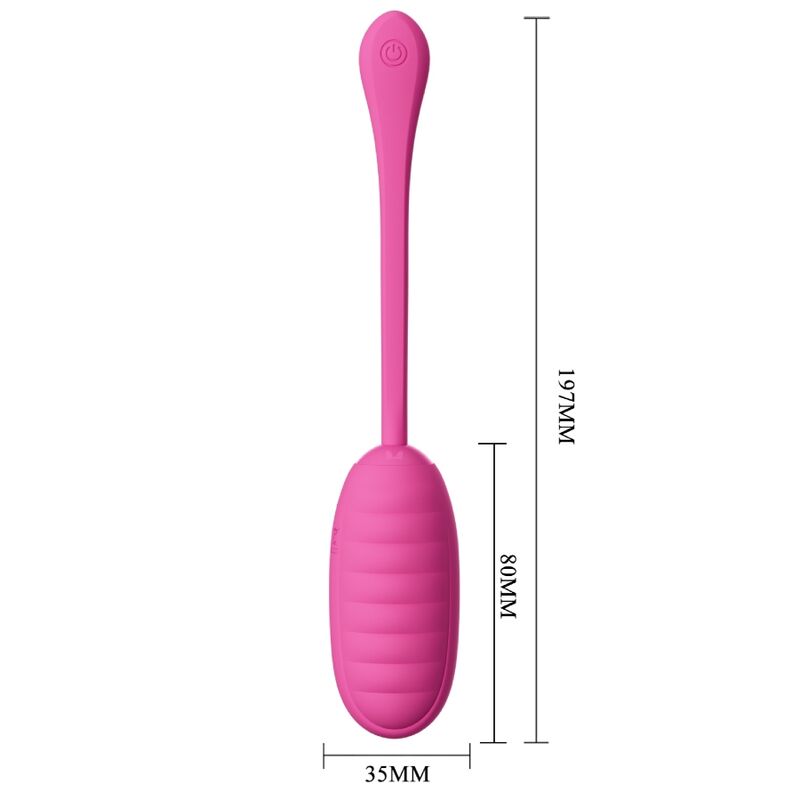 Comprar PRETTY LOVE Catalina Huevo Vibrador Recargable Rosa – Diseño Elegante Con Funcionamiento Silencioso-Noxtic