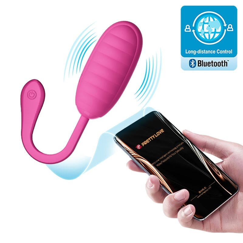 Comprar PRETTY LOVE Catalina Huevo Vibrador Recargable Rosa – Diseño Elegante Con Funcionamiento Silencioso-Noxtic