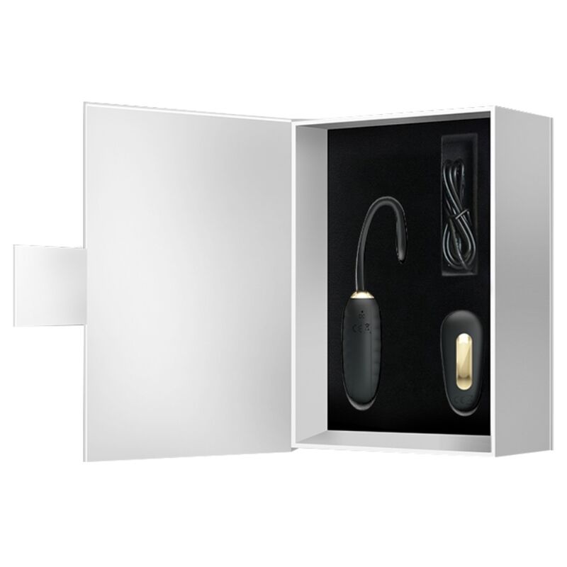 Comprar Pretty Love Doreen Huevo Vibrador Recargable Negro – Diseño Elegante Con Control Remoto Para Libertad Sensorial-Noxtic